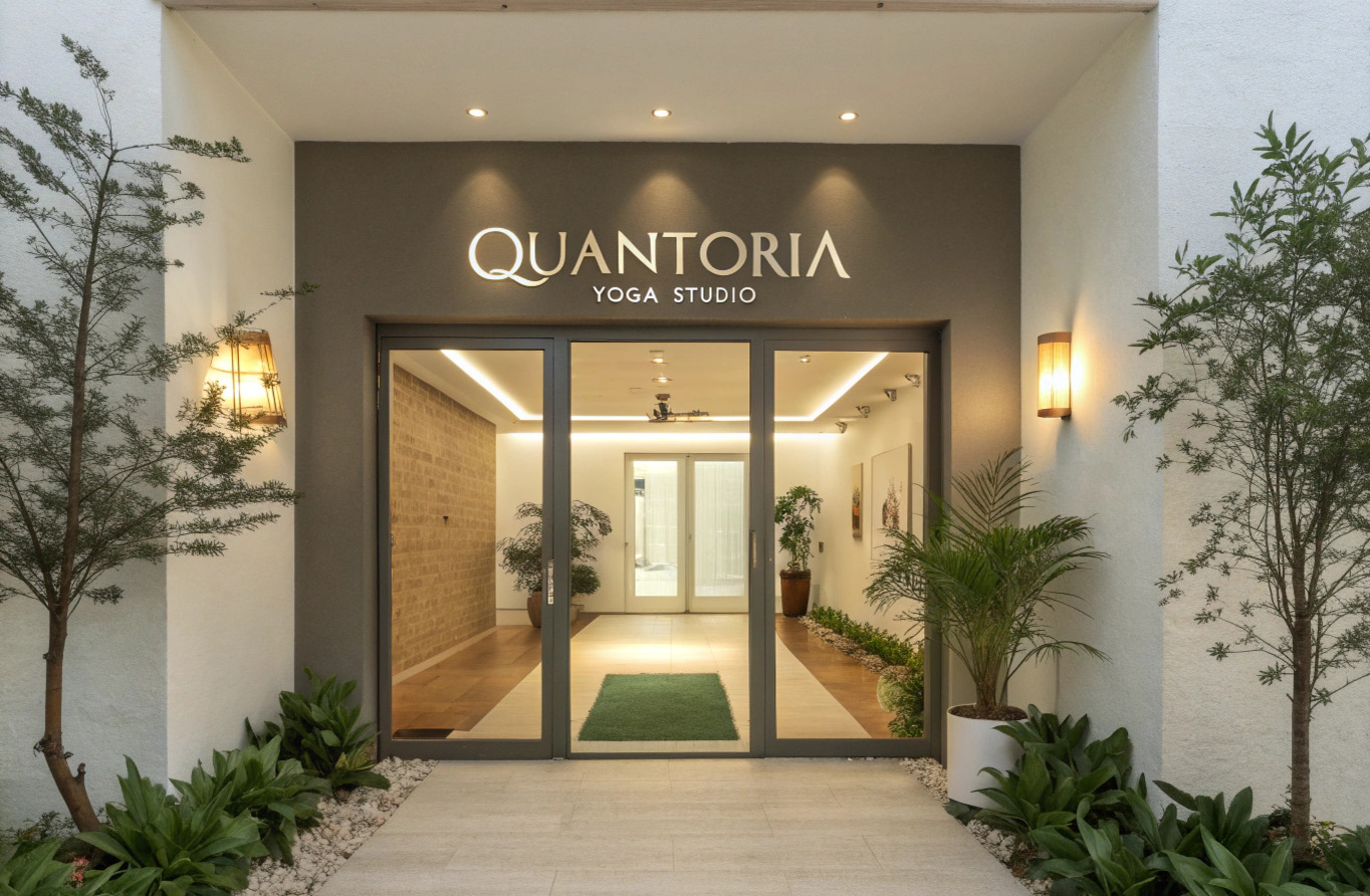 Quantoria yoga studio indgang